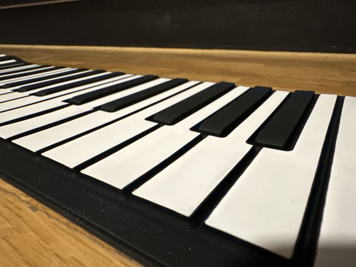 Portable Roll-Up Piano 88 Keys Keyboard Midi Pedal (Neu (gemäss ...