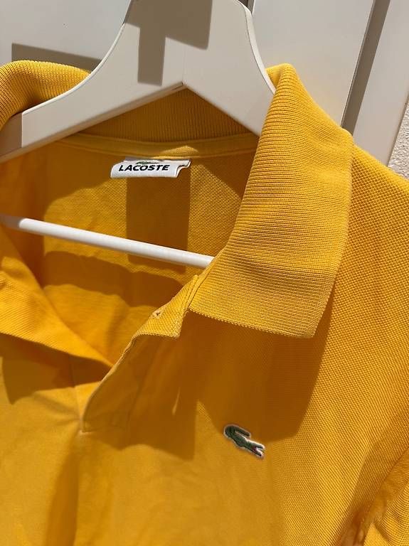 Lacoste Magliette Polo: Lacoste Orange Polo Shirt - Size 4 - Size L – Usato da Schübelbach venduto da Rahnmont 2