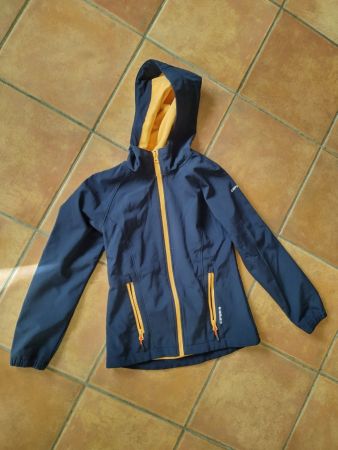 Icepeak Softhelljacke Dunkelblau / Terrakotta, Gr. 152