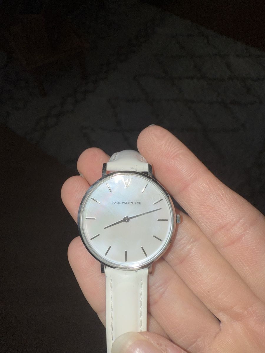Orologi: Paul valentine Uhr weiss/perlmut – Usato da Mörschwil venduto da Seegurke18 1