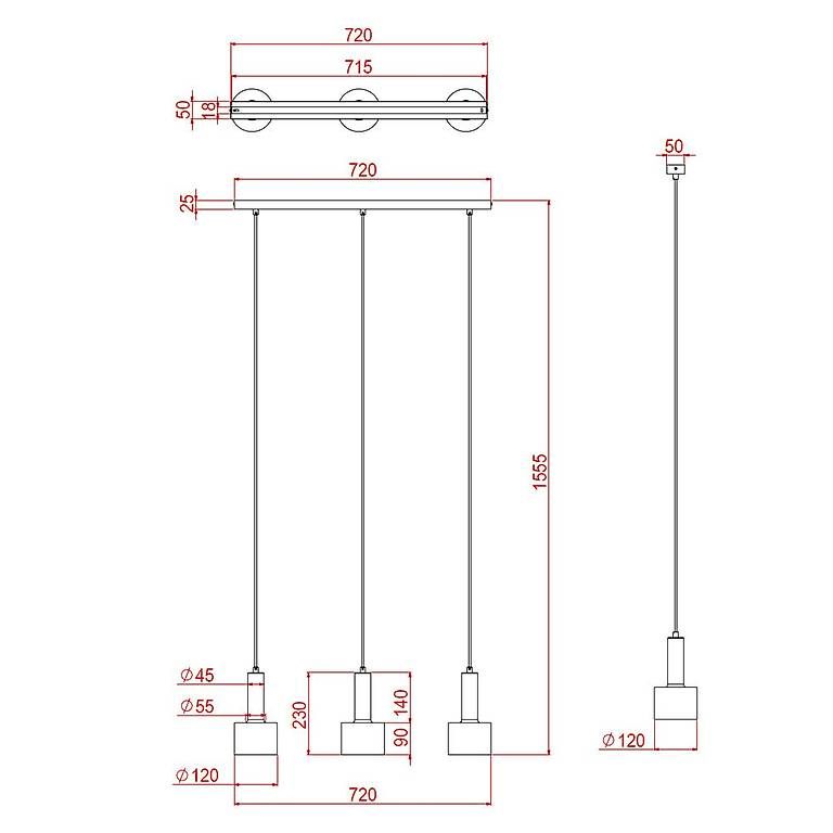 Lampadari & plafoniere: OLIVADI Hängelampe – Nuovo e nell'imballaggio originale da Sissach venduto da mondilux 4