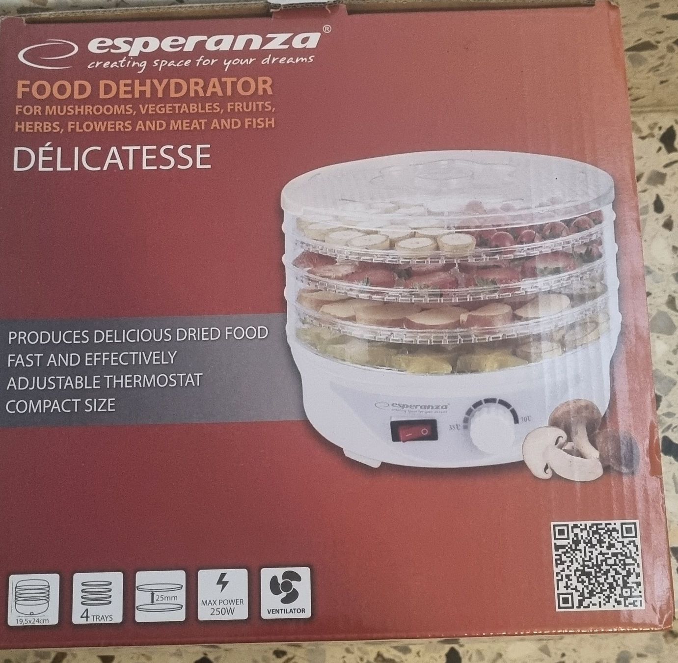 Appareils de cuisine: Esperanza Dörrgerät Delicatesse – Neuf (Voir description) à Tägerig par Zeybek2625 1