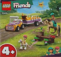 LEGO 4+ FRIENDS 42634 RIMORCHIO CON CAVALLO E PONY new