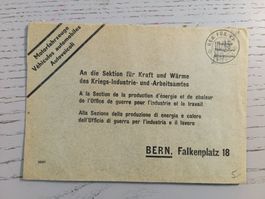 Feldpost Couvert GEB. FÜS. KP III/45