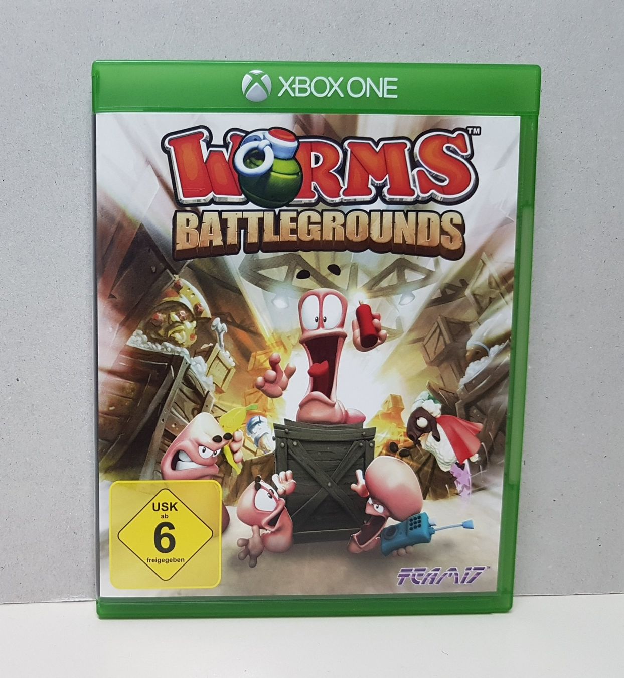 Microsoft Giochi: 😎Xbox One  Worms Battlegrounds werde Soldat – Usato da Schüpfheim venduto da Games_Spielkonsolen