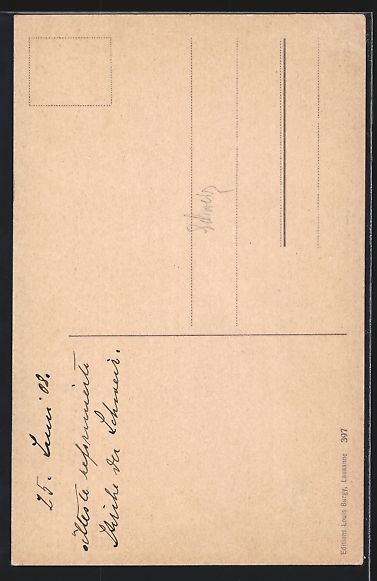 Cartoline postali: AK Lausanne, La cathédrale – Usato da Berlin venduto da bartko-reher 1
