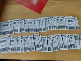 Panini WM 2026 set 65 stickers, sans double