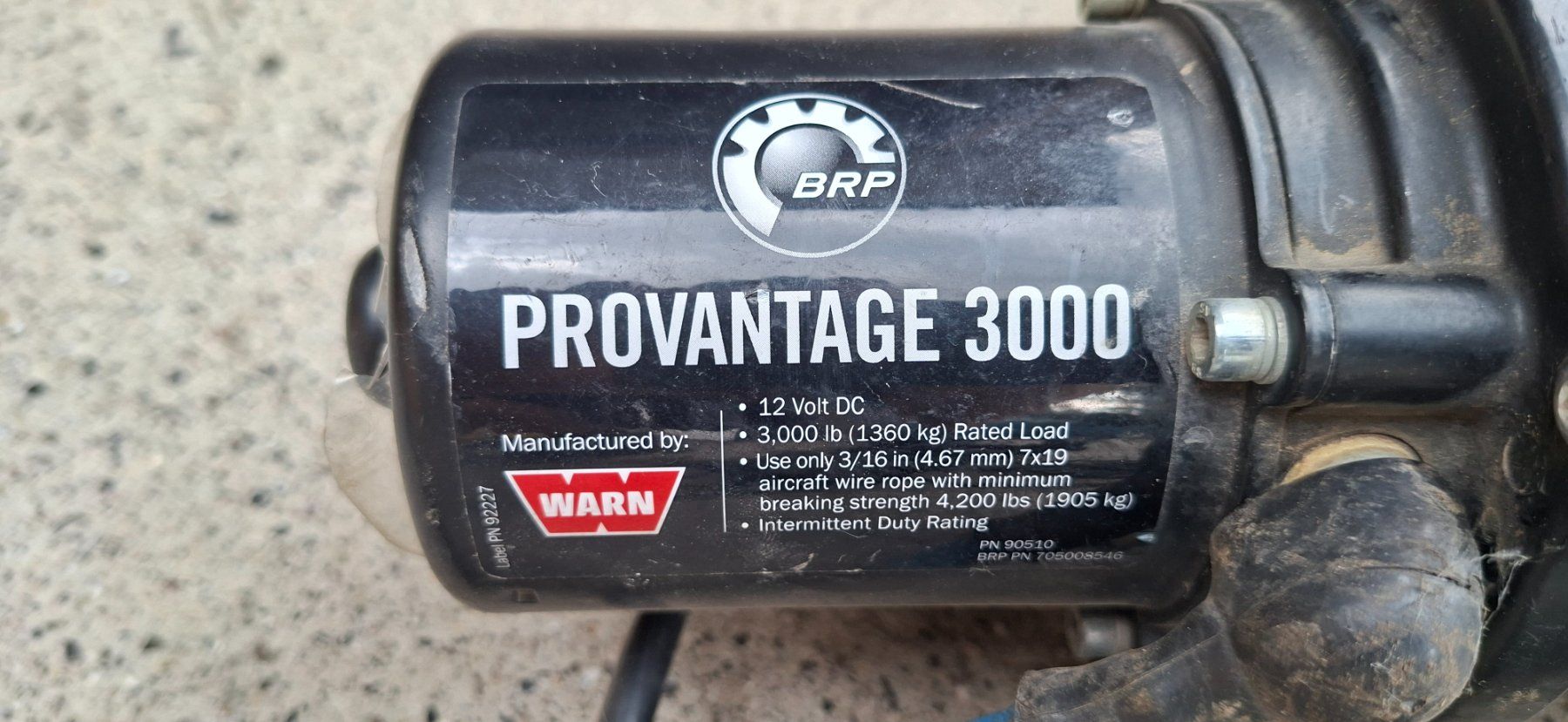 Sonstiges zum Lager & Transport: Warn Provantage 3000 Winde 12 Volt DC gebraucht – Gebraucht aus Sattel von SchulerTS 2