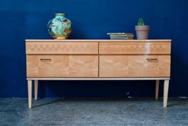 Enfilade basse meuble TV vintage années 70