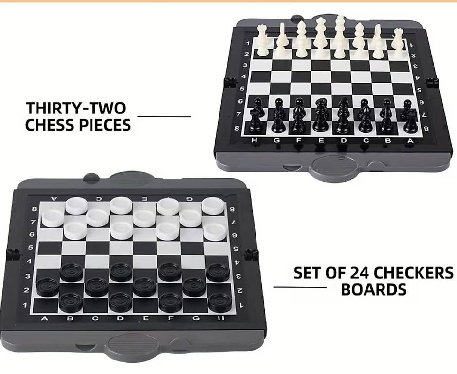 Spiele: Neues 2-in 1 Set Schach und Dame Set – Neu und originalverpackt aus Altenrhein von marcow313 2