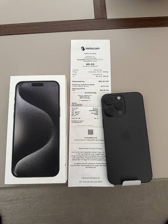 Telefoni cellulari / Smartphones: Iphone 15 Pro Max zu verkaufen – Usato da Amriswil venduto da flo_ff89 1