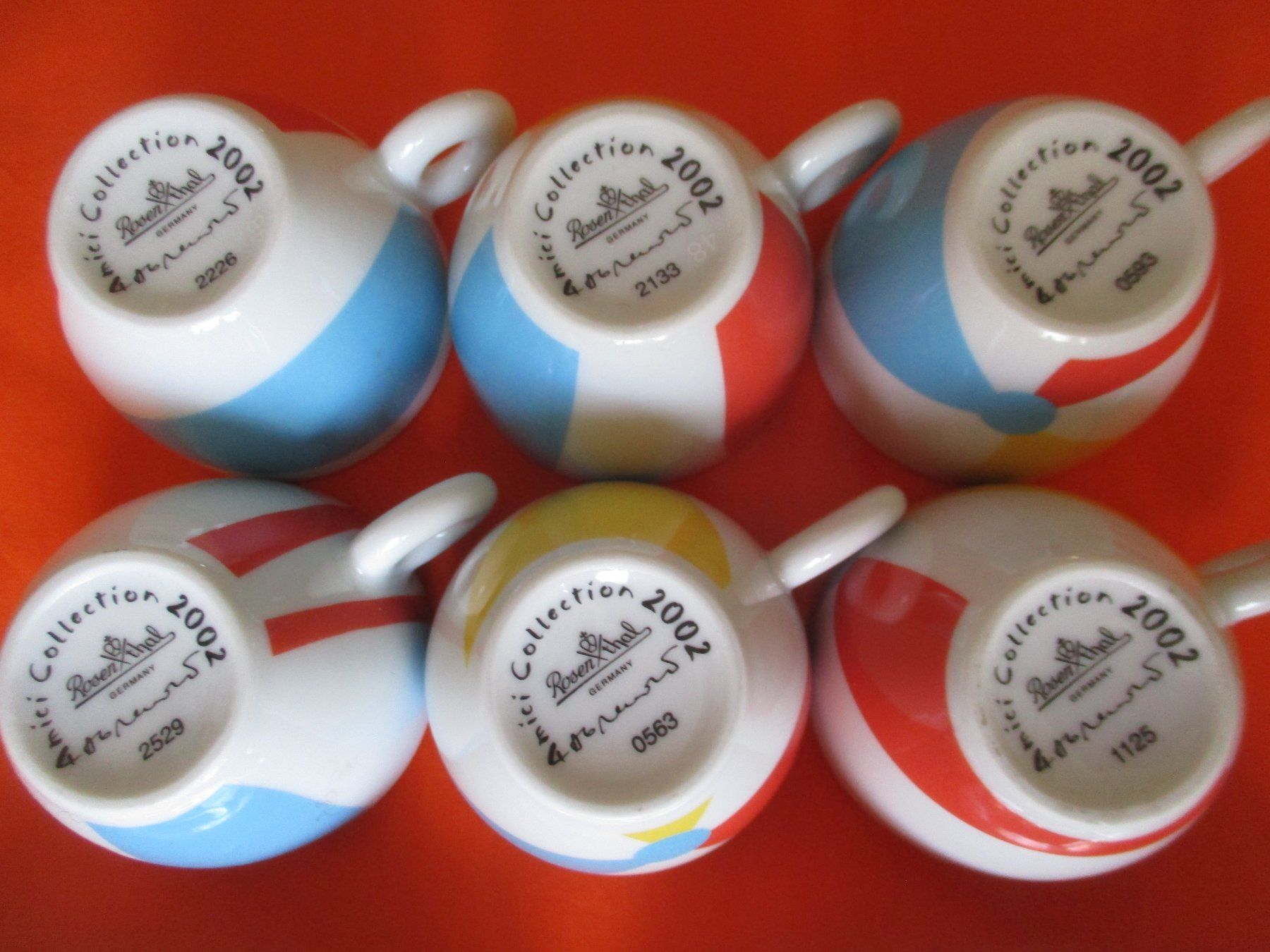 Rosenthal Geschirrsets: Amici Espressotassen, Rosenthal 2002 – Gebraucht aus Birsfelden von alles-muss-raus 1