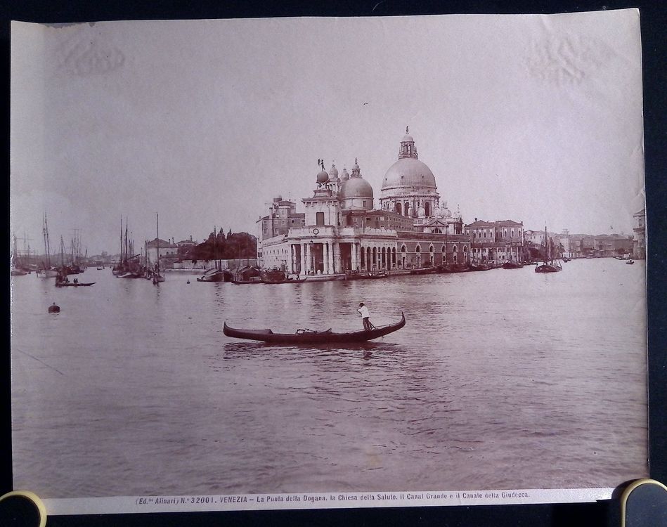 Venedig Italien um 1900 Antikes Foto Ed. Alinari Grossf. (Gebraucht) in ...