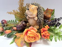 Dekoration Igel aus Keramik Neu