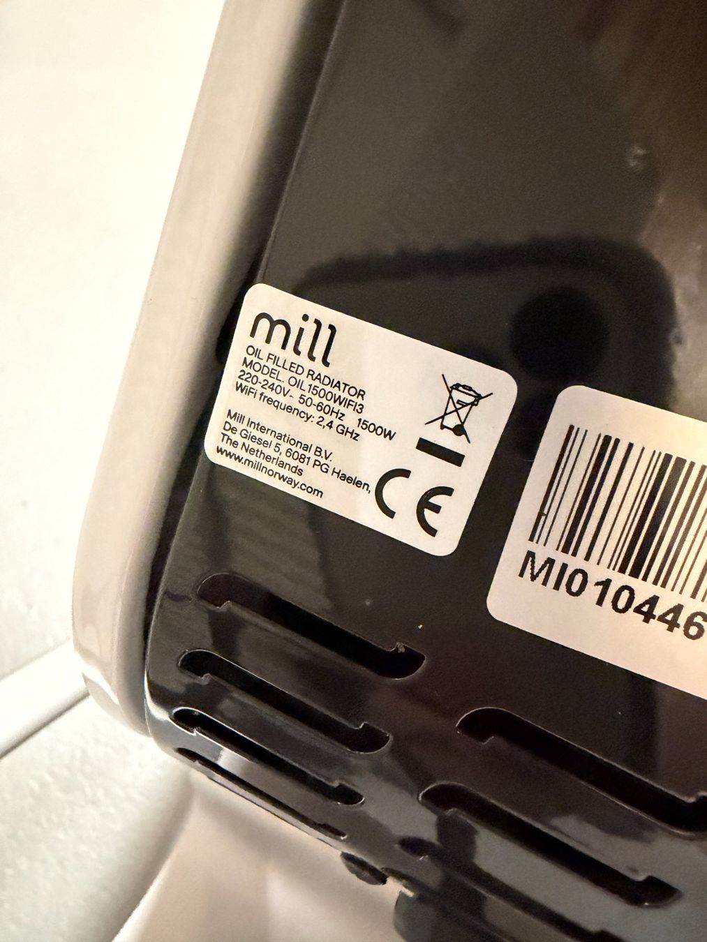 Radiatori: Mill WiFi Oil Radiator 1500W – Usato da Zürich venduto da ped_8gnn 1