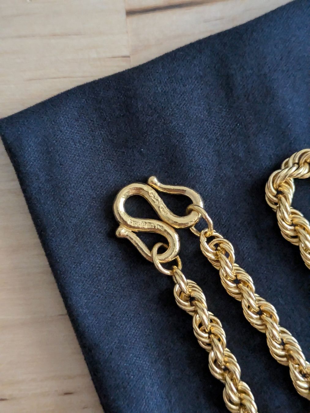 Catenine: 24 karat goldkette massivgold – Usato da St. Gallen venduto da ada_9q6c 3