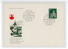 Baudenkmäler 1964 Liestal, privat illustriertes FDC