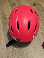 Giro Kinder Skihelm, Pink mit Blumen - Top Zustand!