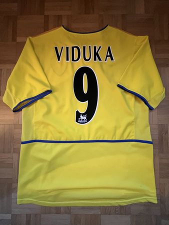 Original Viduka Leeds United 2002/03 Trikot M