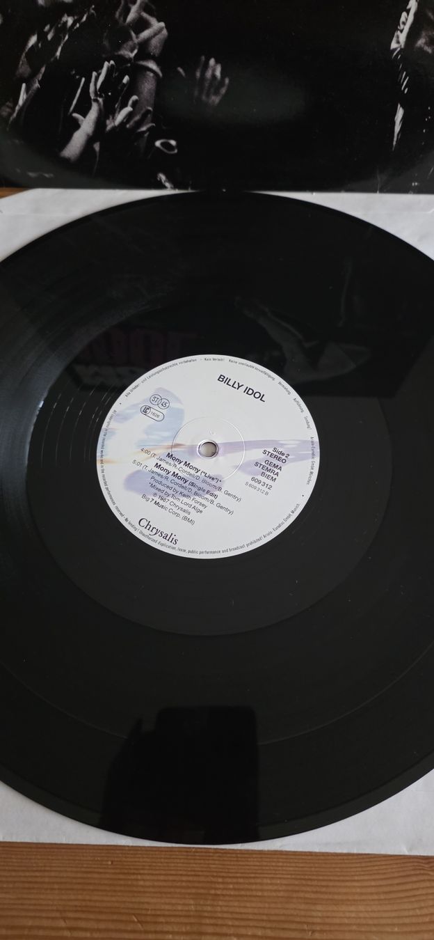 Dischi in vinile: Billy Idol - Mony Mony Live, Maxi 45 1987 Vg,Vg – Usato da Yvonand venduto da RF-VINYL 1