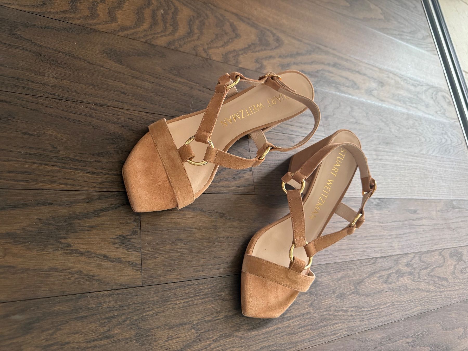 Stuart Weitzman Scarpe da donna: Stuart Weitzman Sandaletten Gr. 38 – Nuovo (secondo la descrizione) da Balzers venduto da Lissi57 8