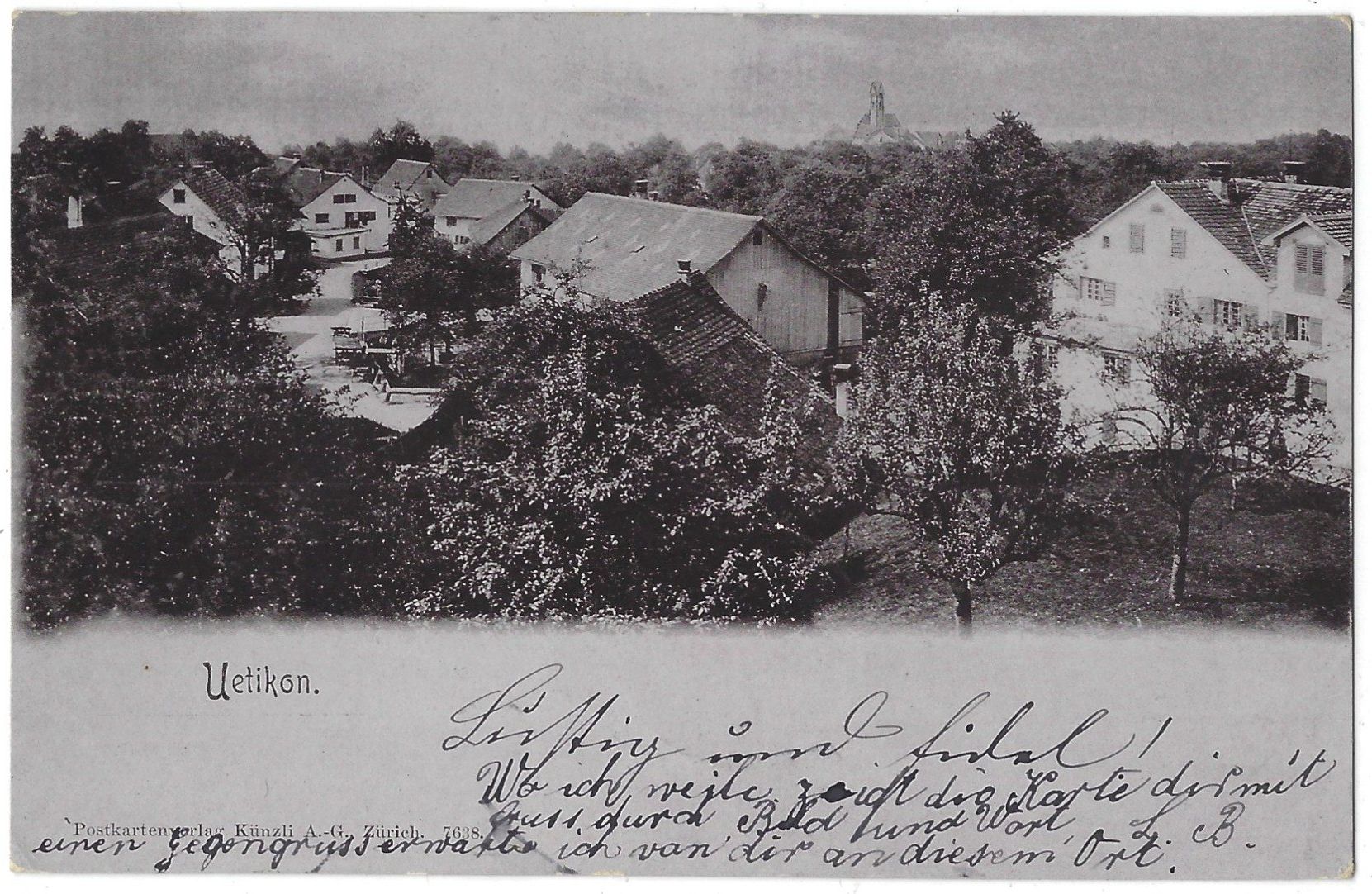Cartes postales: Uetikon. – D'occasion à Bütschwil par Jackson1A