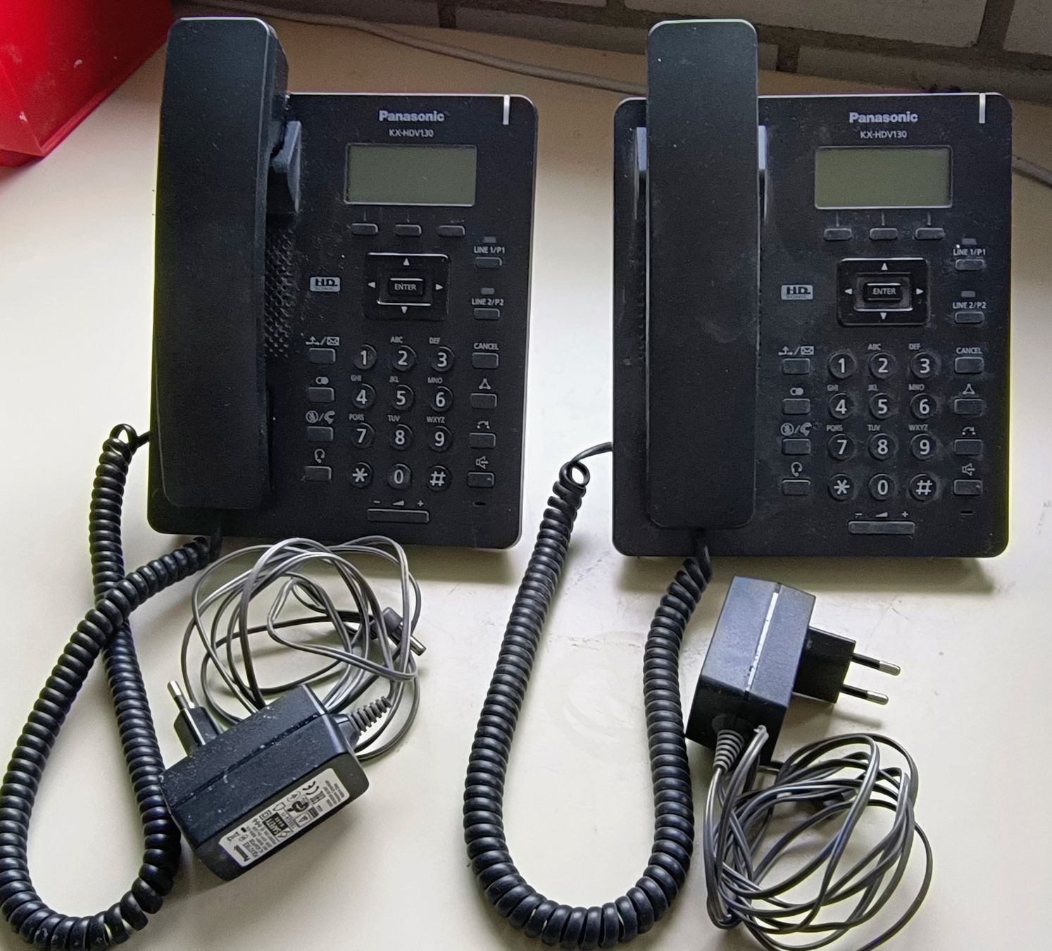 Panasonic Telefone: 2 Panasonic Telefon KX - HDV 130 – Neu (gemäss Beschreibung) aus Laufen von Rimita