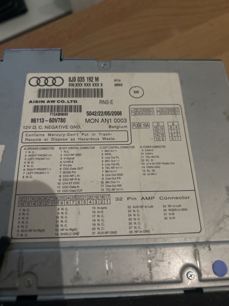 Radios: Audi Navigation Plus mit Kabeln und DVD – Gebraucht aus Fischenthal von Victoria_fischenthal 2