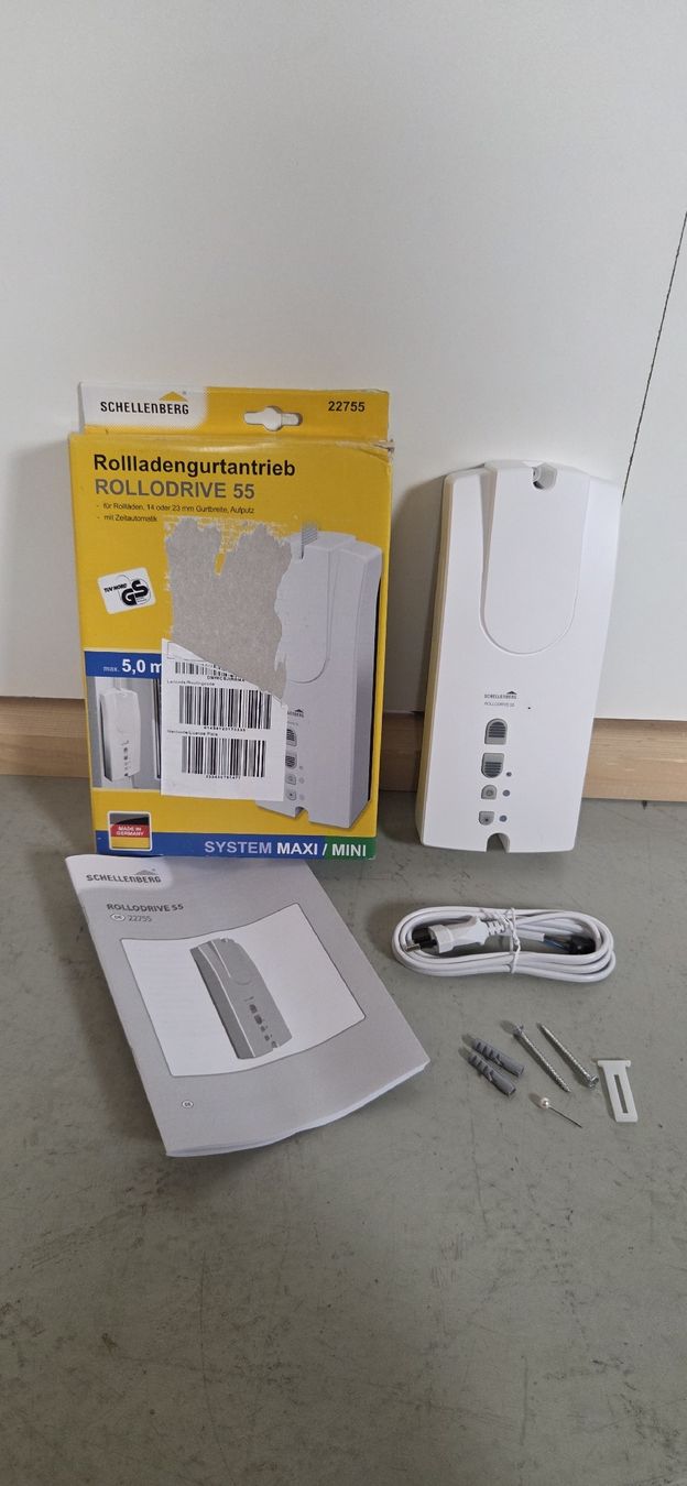 Tende da sole: Schellenberg RolloDrive 55 Gurtwickler – Usato da Küssnacht am Rigi venduto da _DealFactory_