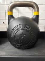 Wettkampf Russia Kettlebell 16KG,  Neuwertig, Flugrost kann