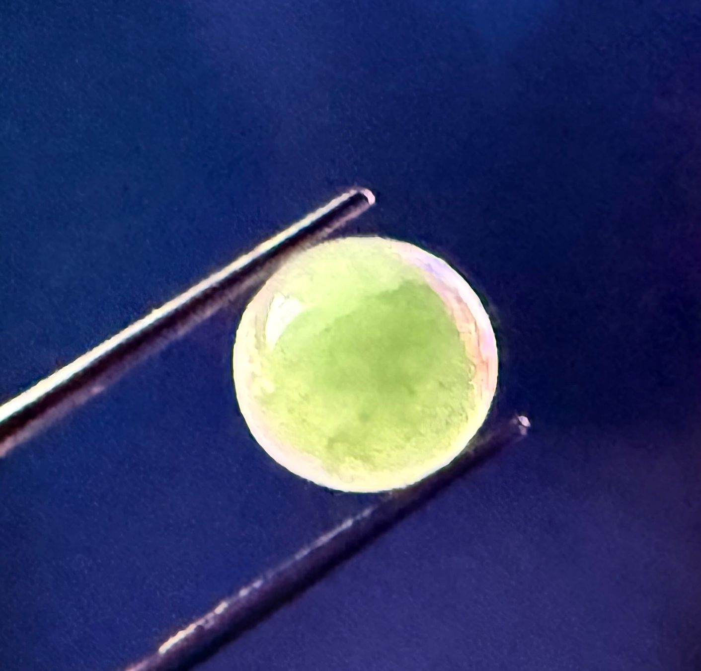 Pietre preziose: Prasopal Cabochon, echt, natürlich. 3,88ct – Usato da Zuerich venduto da SonderArt-Wertgut 3