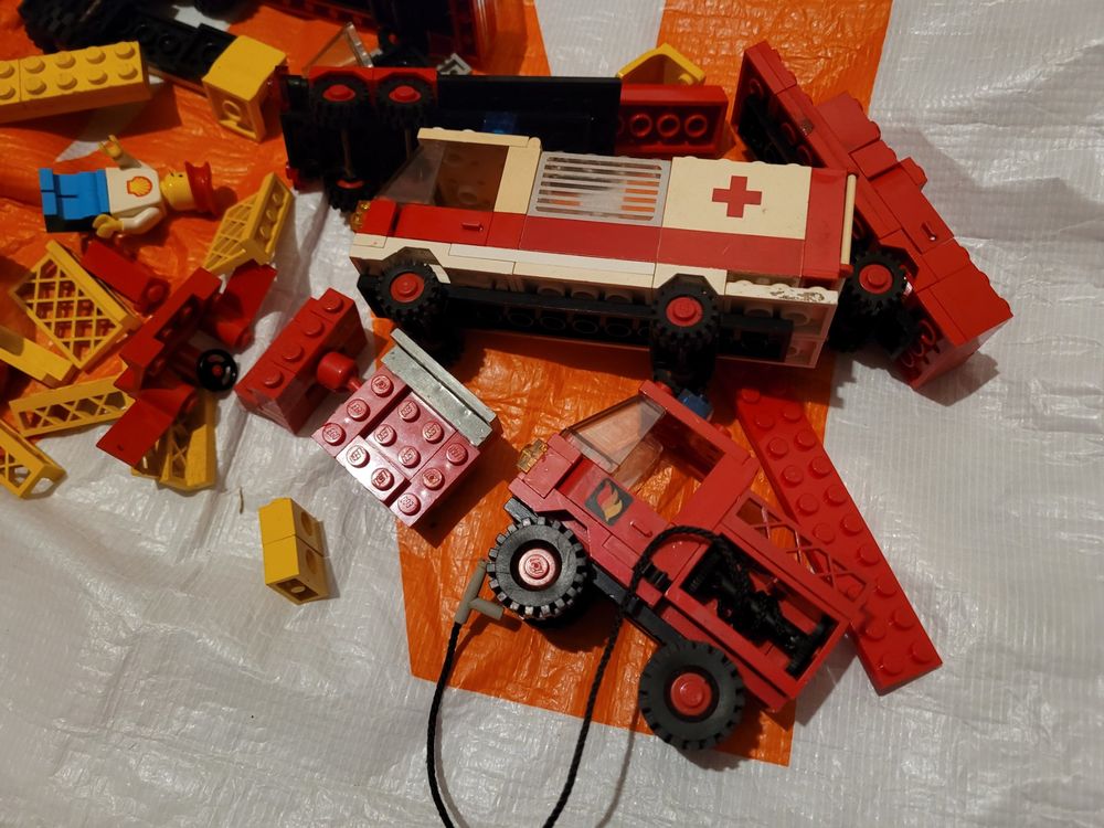 Lot de véhicules Lego basic anciens, vintage 5