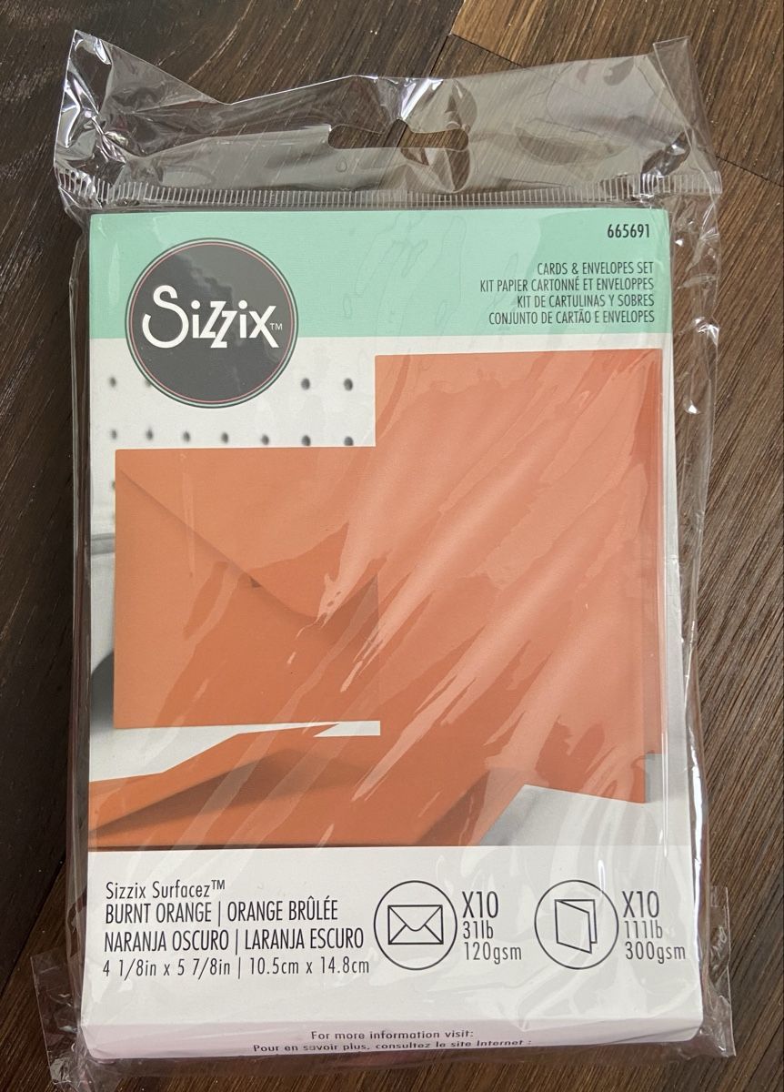 Sizzix Carta: Sizzix Karten und Couvert-Set – Nuovo e nell'imballaggio originale da Zürich venduto da Sunset69