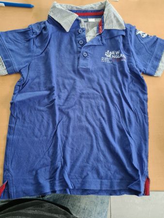 T-Shirt Doppellook blau Gr. 122/128 NEU