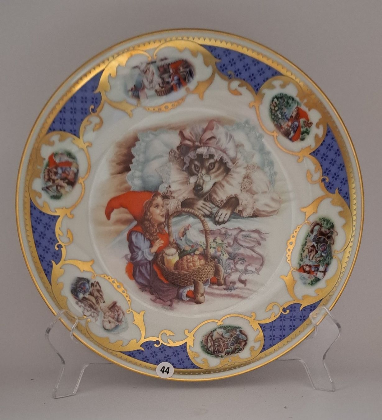 Teller: Seltene Teller von Tégou, Paris, Die schönsten Märchen, 9 T. – Neu (gemäss Beschreibung) aus Sta. Maria V. M. von saira2017 6