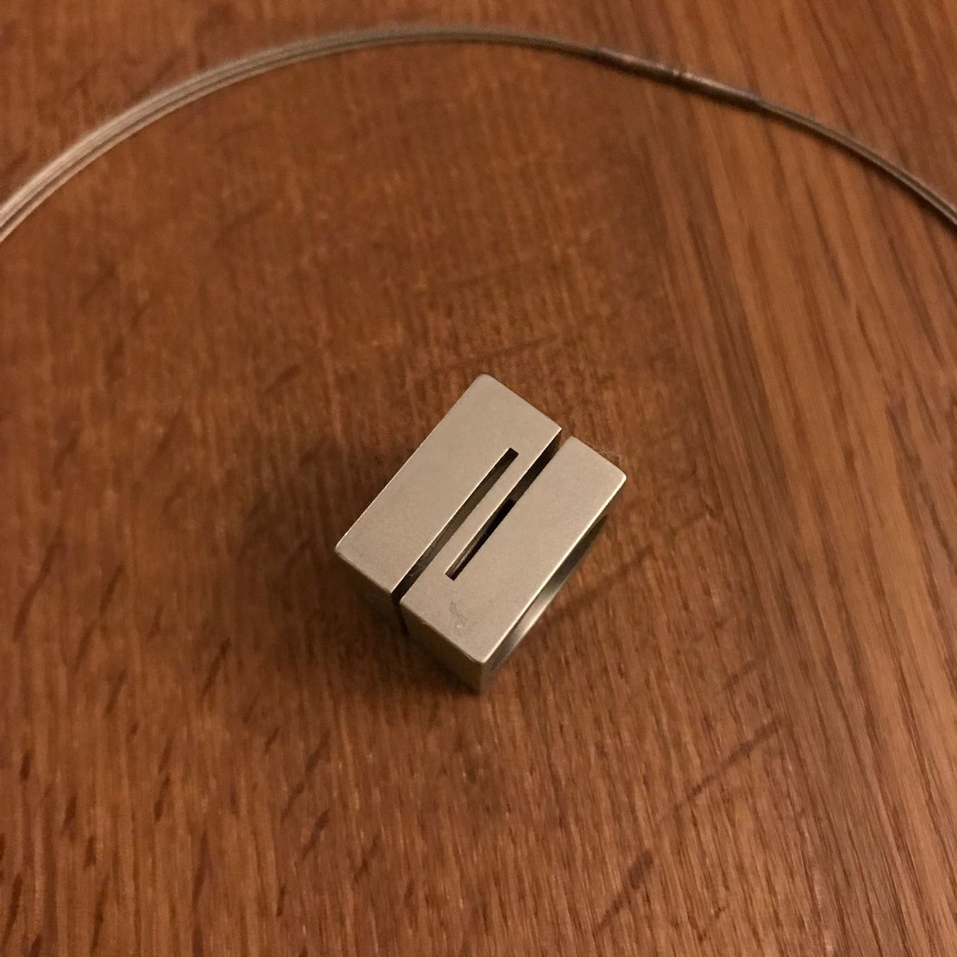 Altri gioielli: Schmuckset Kette mit Ring – Nuovo (secondo la descrizione) da Bern venduto da kaefer555 3