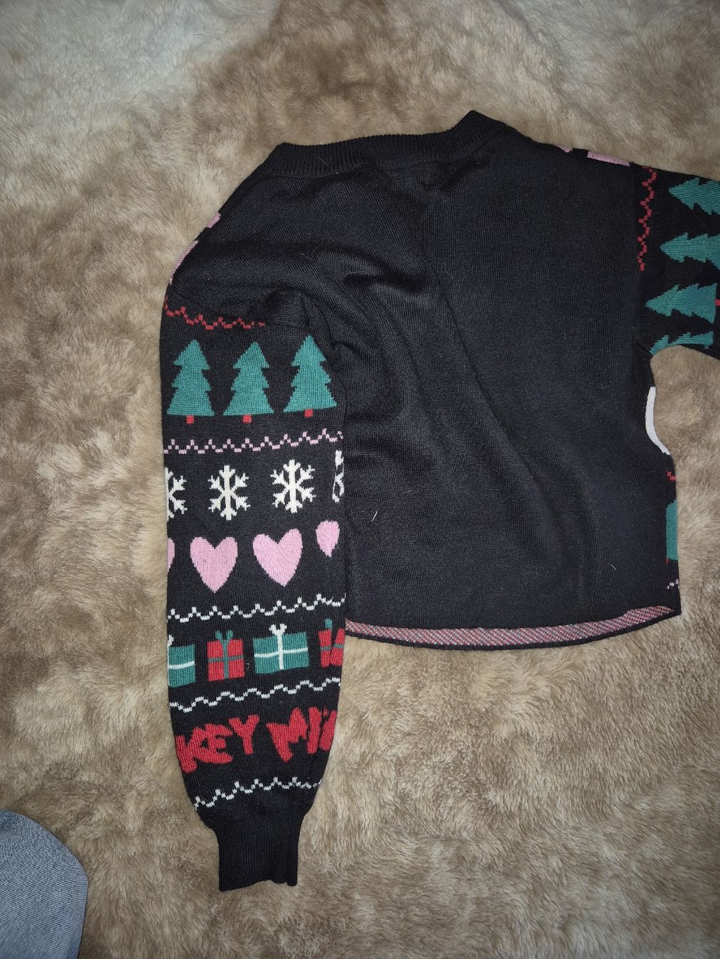 H&M Pullover & Sweatshirts: H&M Weihnachtspullover mit Mickey Mouse, Grösse 146/152 – Gebraucht aus Richterswil von ChristinW01 3