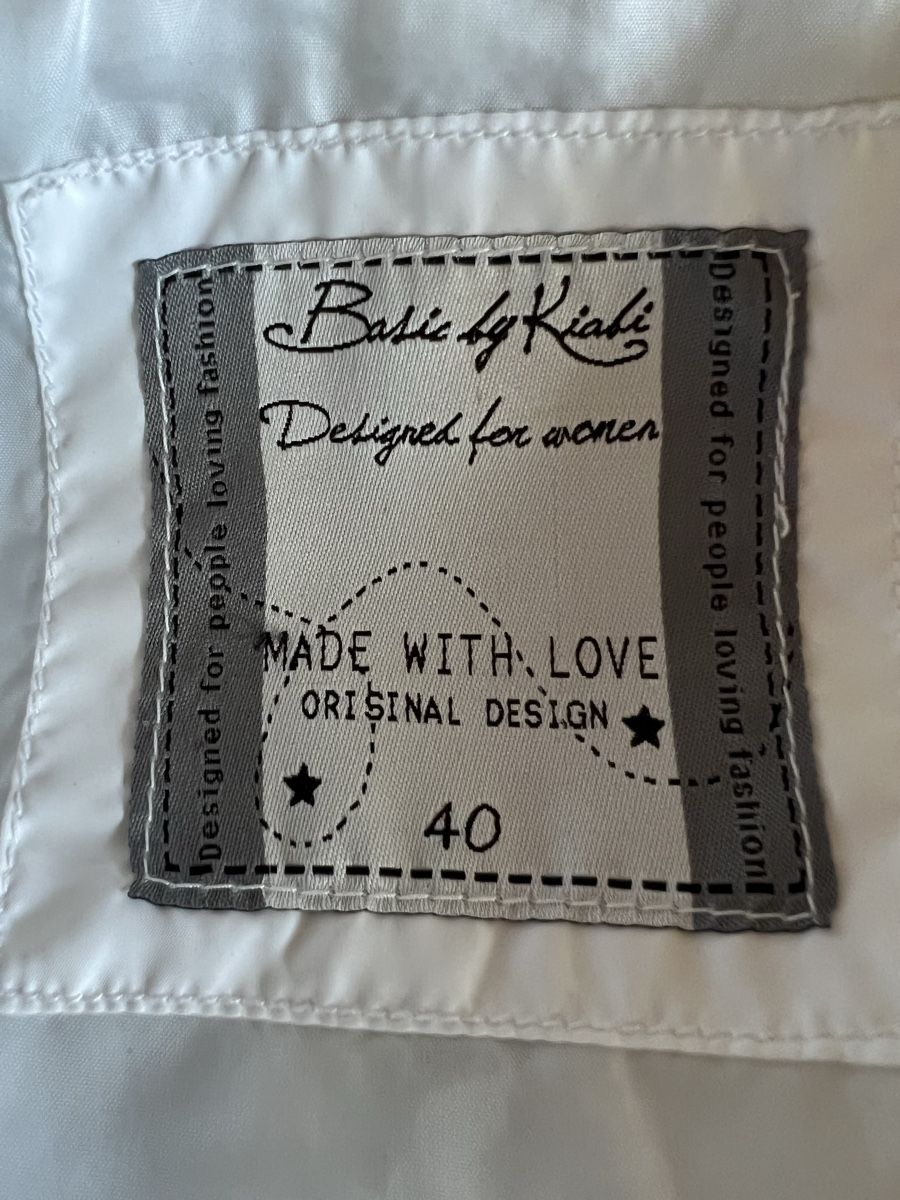 Jacken: Doudoune blanche Basic by Kiali, taille 38 – Gebraucht aus Chézard-St-Martin von Cheyenne_75 1