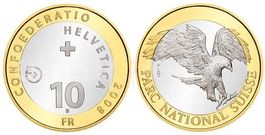 Probeprägung Steinadler 2008 (nur 700 Stk. geprägt)