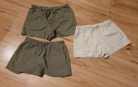 3 shorts fille 146