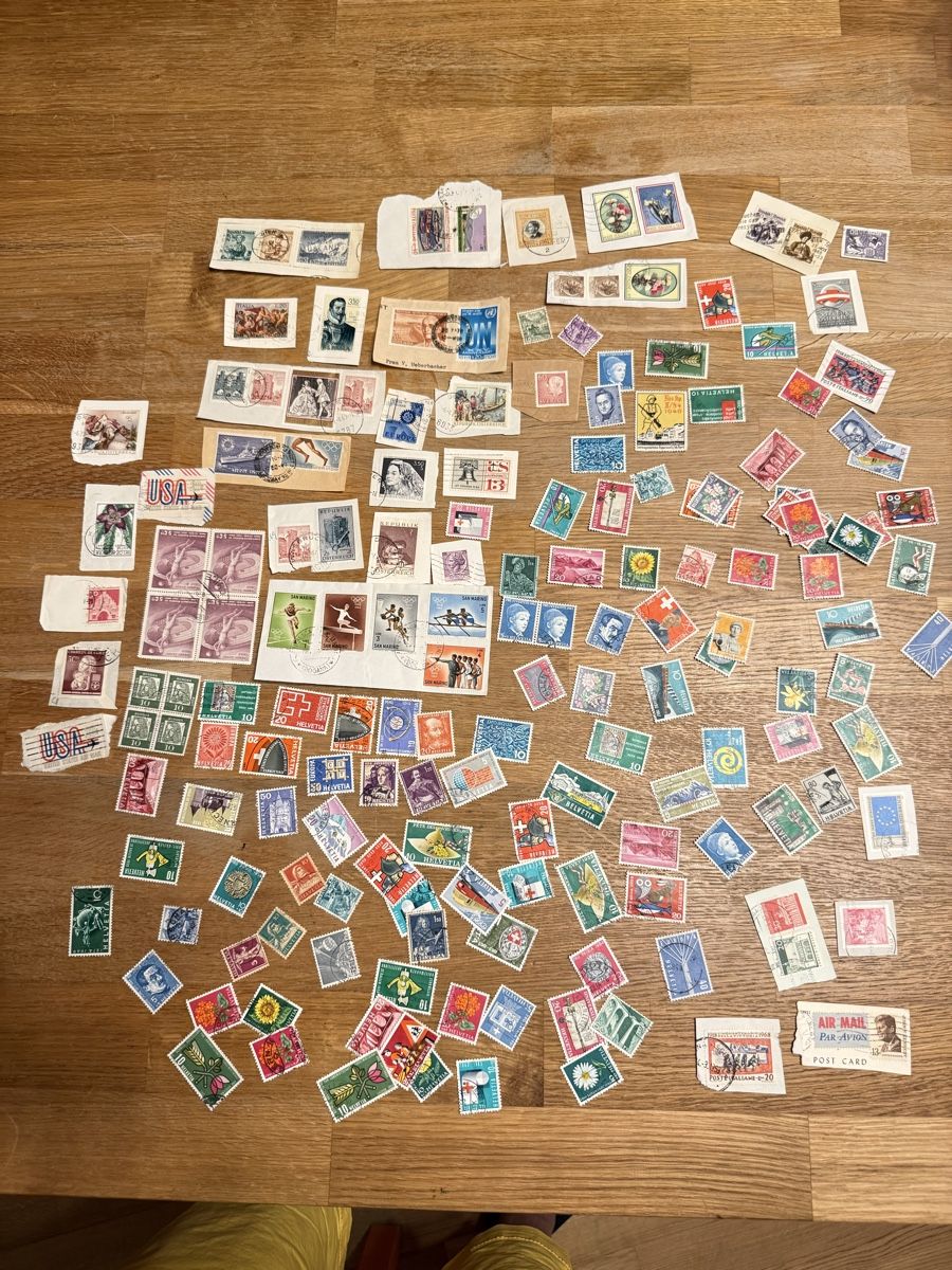 Alle Briefmarken: Briefmarken Konvolut Briefmarken Sammlung – Gebraucht aus Goldach von Donpancho