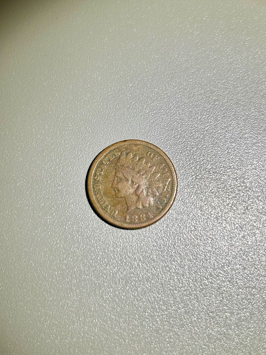 Tutti le monete: One Cent Indian Head 1884 - USA – Usato da Vuadens venduto da Numispot 1