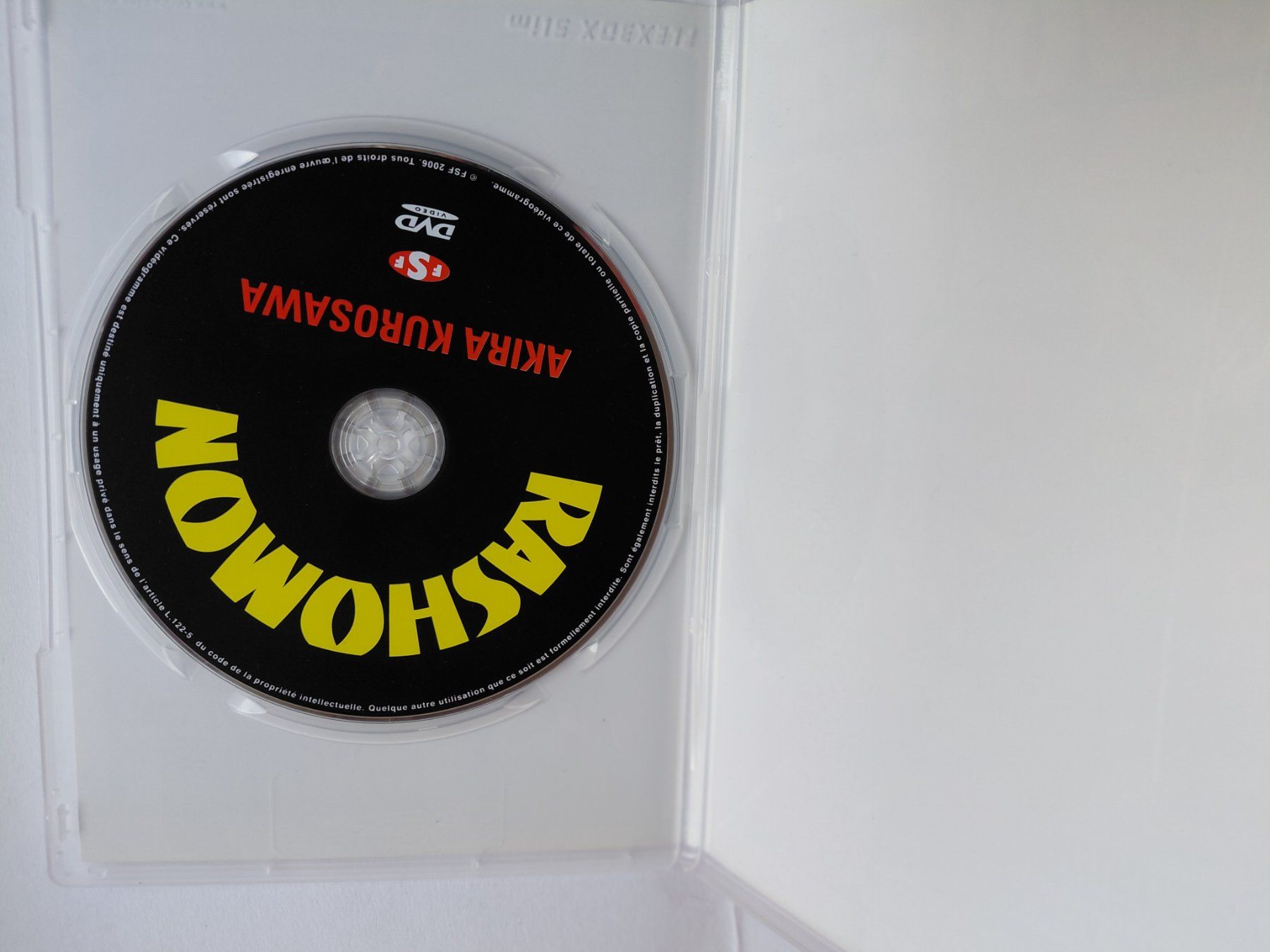 Tutti i DVDs: RASHOMON – Usato da Denges venduto da Hellboy10 3
