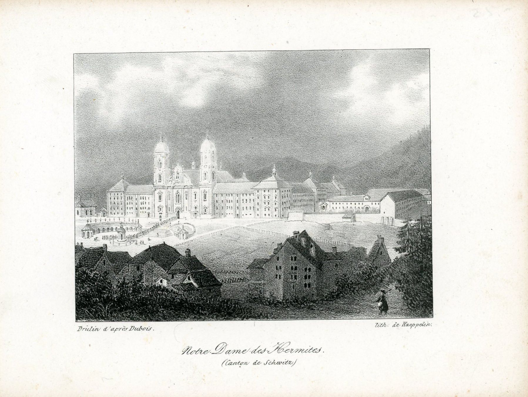 Arts picturaux & lithographies: Einsiedeln - Lithographie v. Käppelin – D'occasion à Einsiedeln par otm_7s5v
