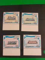 Rare lot de 4 timbres de Somalie avec trains vintage ! (524)