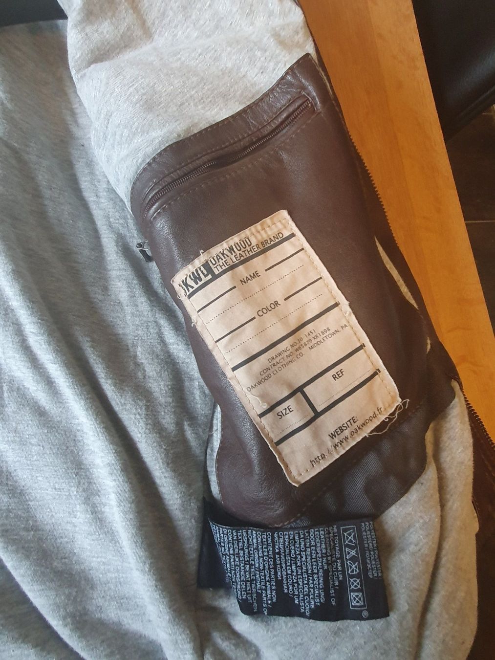Jacken: Oakwood Lederjacke – Neu (gemäss Beschreibung) aus Döttingen von tho_dq6x 3