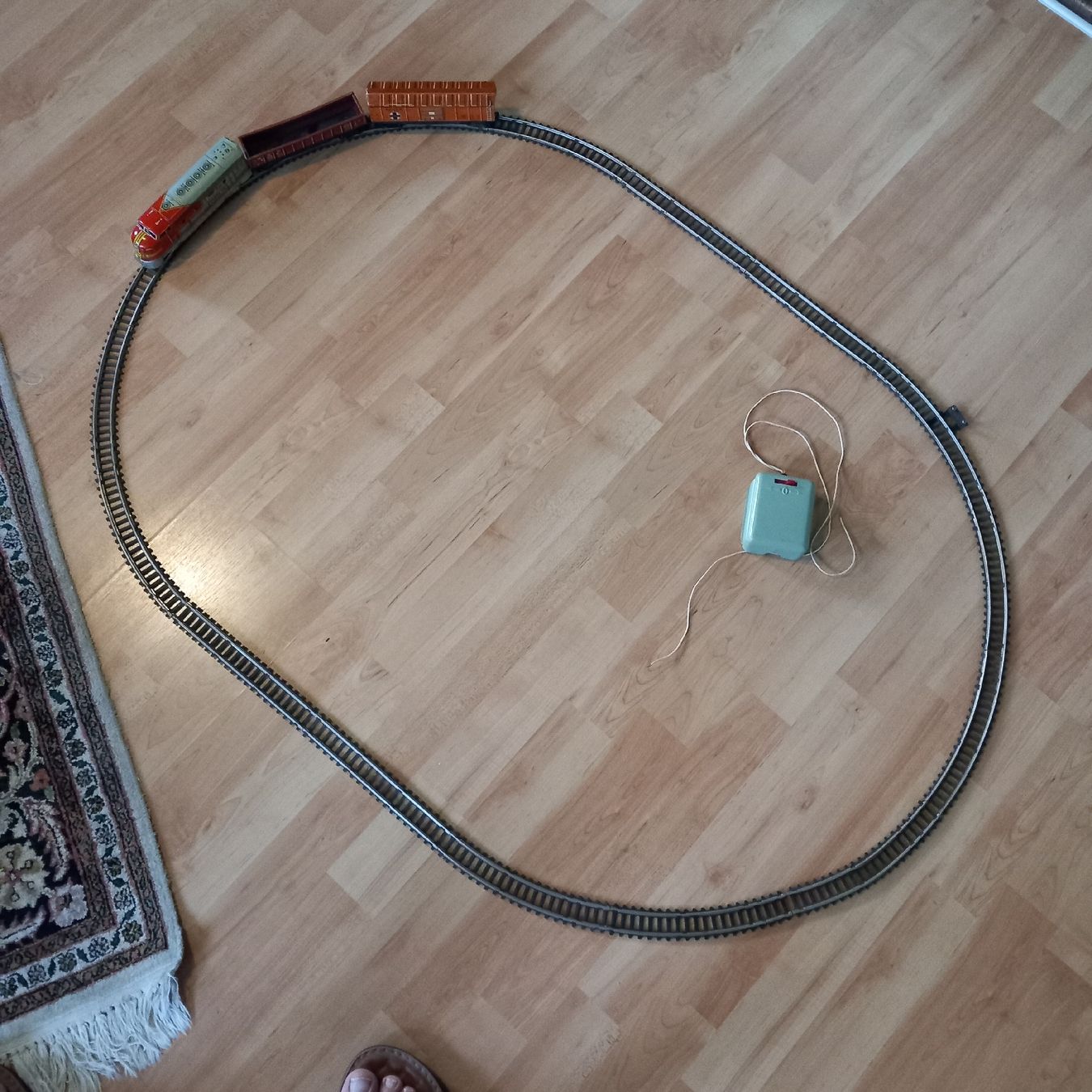 Modellini di ferrovie: Santa Fe Eisenbahn, Blechspielzeug, Vintage – Usato da Ebnat-Kappel venduto da blazzi 2