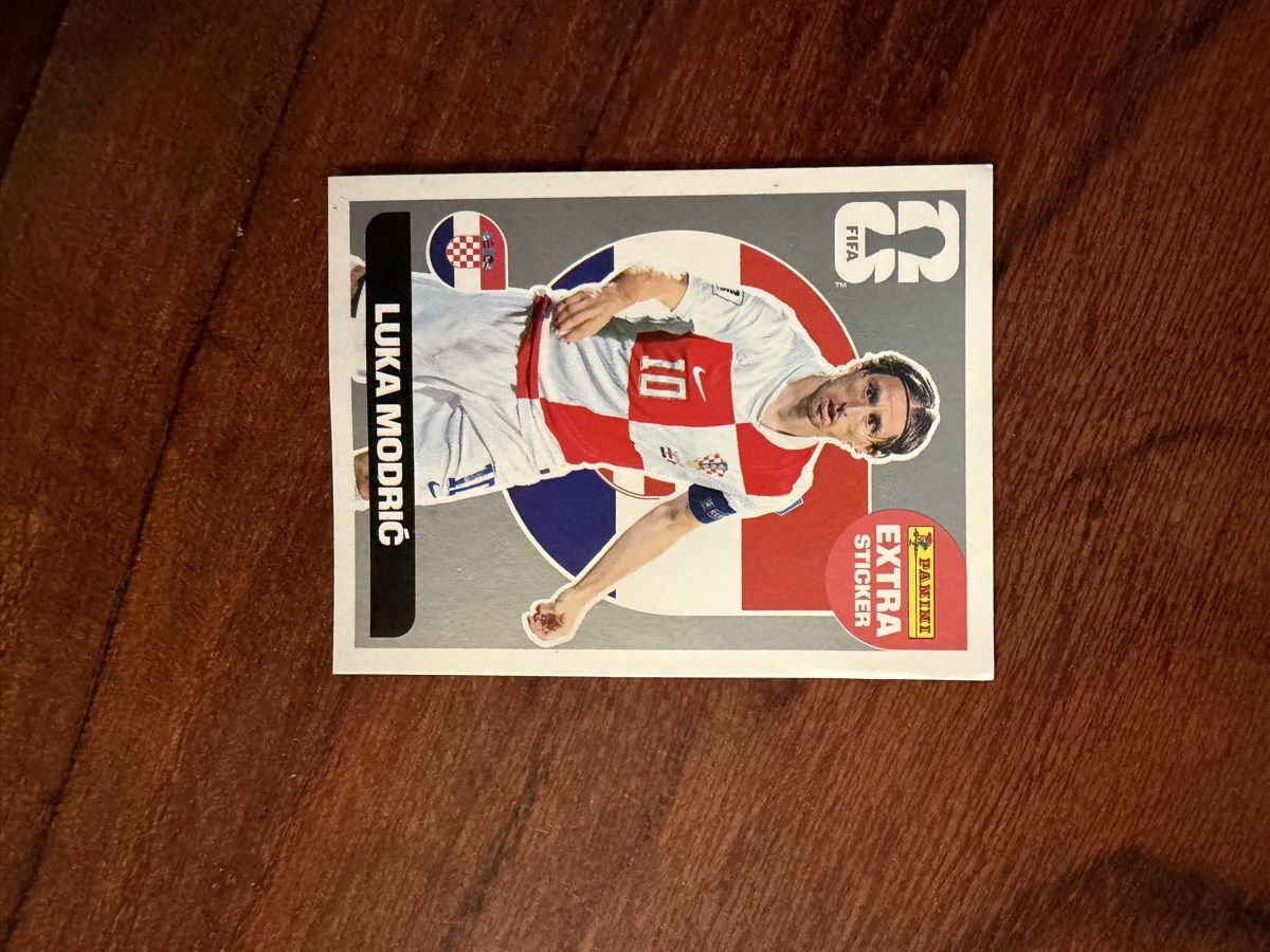 Panini Sammelbilder & Trading cards: Luka Modric Extra Sticker Silber – Neu (gemäss Beschreibung) aus Regensdorf von tri_ld9m