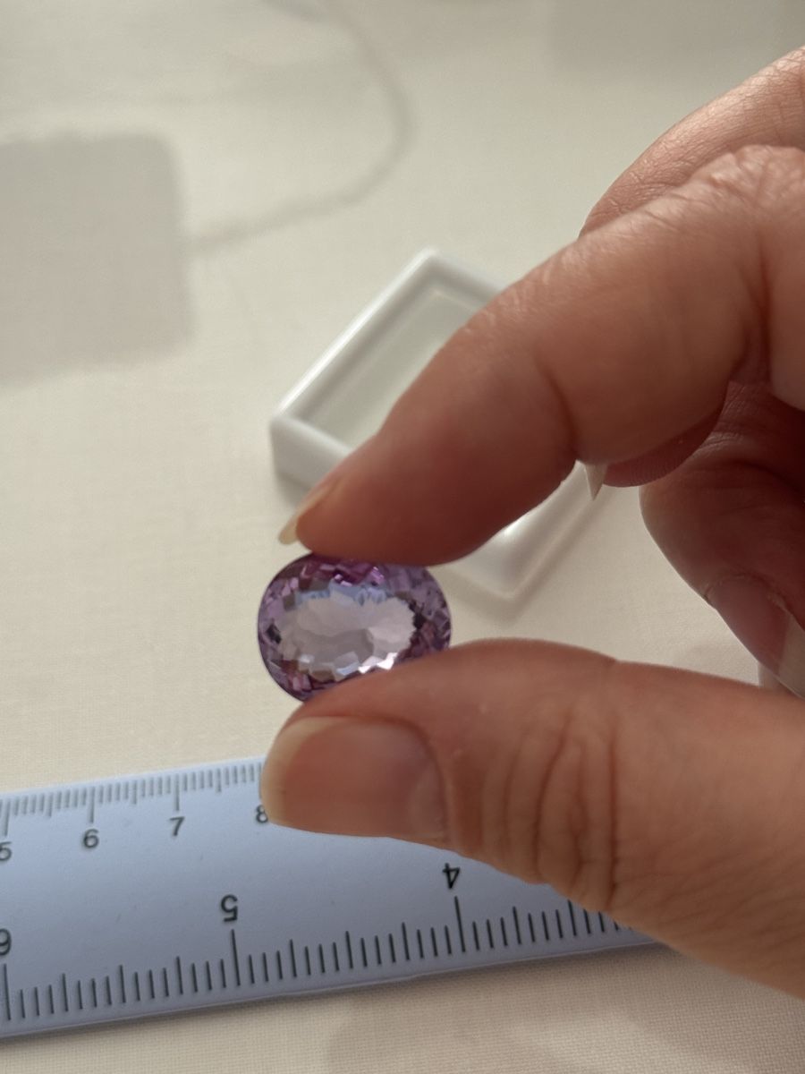 Pierres précieuses: Edelstein: Amethyst aus Bolivien – Neuf avec emballage d'origine à Muttenz par einfach-schoen 2