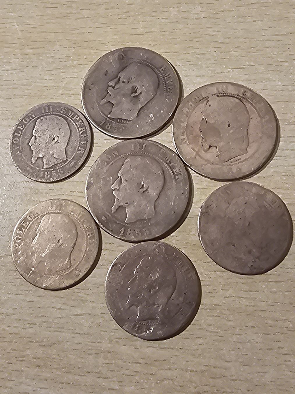 Tutti le monete: monnaie française – Usato da Yverdon-les-Bains venduto da mancheacoulles